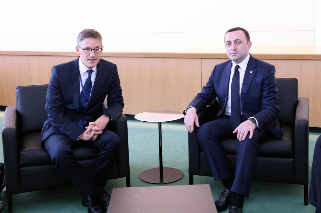 ირაკლი ღარიბაშვილი პოლიტიკის საკითხებში აშშ-ის სახელმწიფო დეპარტამენტის მრჩეველს,  დერეკ შოლეს შეხვდა