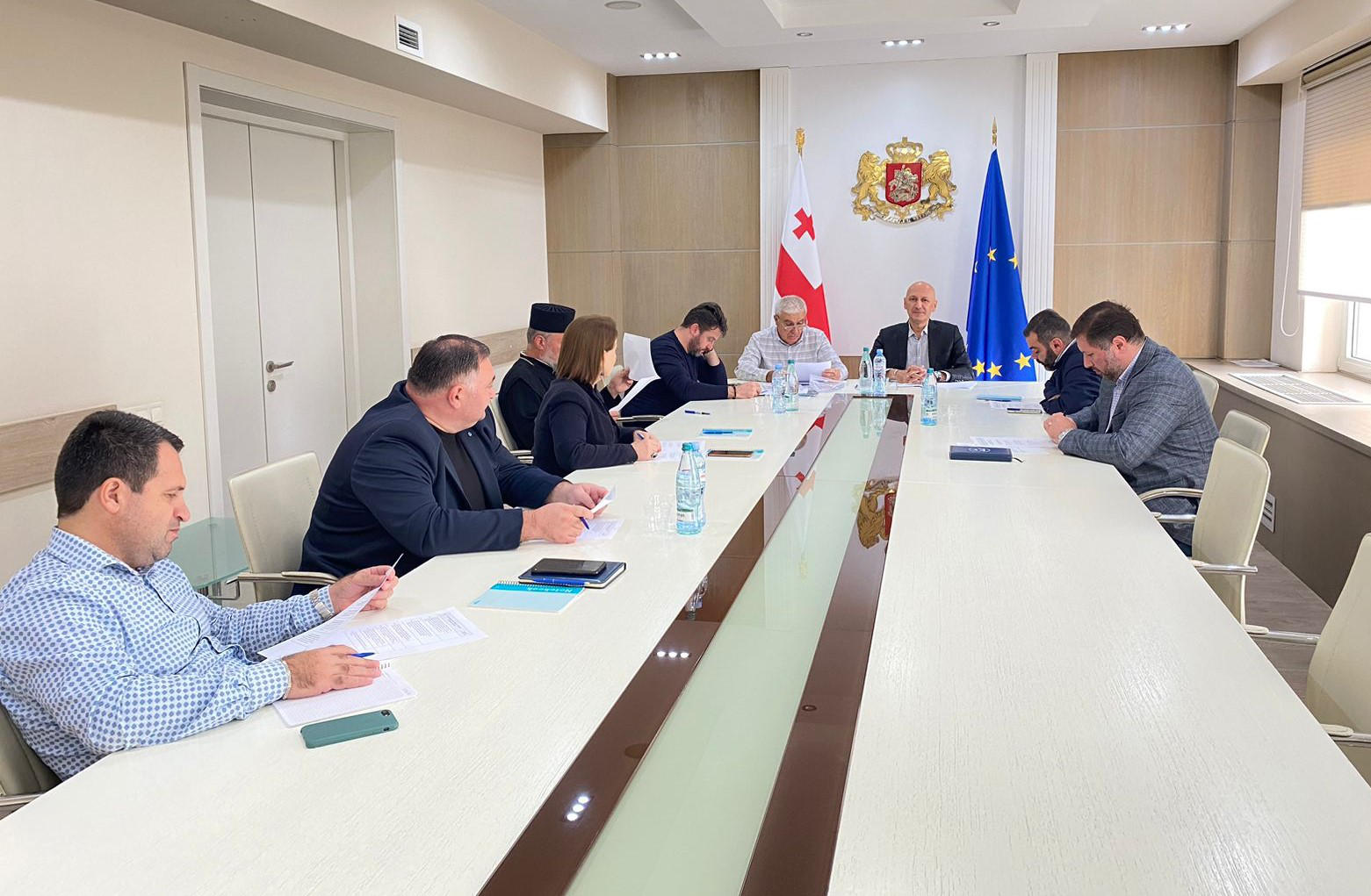 რელიგიის სააგენტოში რელიგიურ გაერთიანებათა ქონებრივი და ფინანსური კომისიის მესამე სხდომა გაიმართა