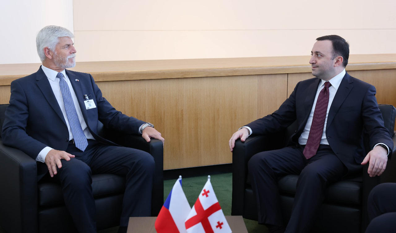 ირაკლი ღარიბაშვილმა და ჩეხეთის რესპუბლიკის პრეზიდენტმა პეტრ პაველმა არსებული თანამშრომლობის შემდგომი გაძლიერების პერსპექტივებზე იმსჯელეს