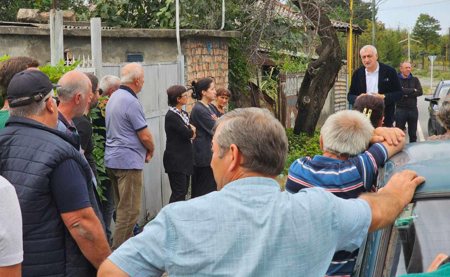 მამუკა ხაზარაძე და ირაკლი კუპრაძე ლაგოდეხელებს შეხვდნენ