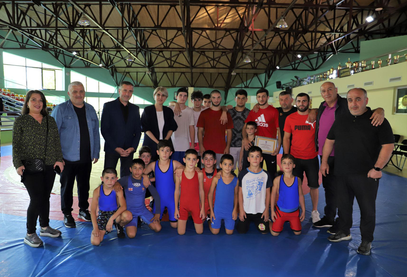 ვლადიმერ გამყრელიძეს  გულშემატკივრებმა მშობლიურ ქალაქში დახვედრა მოუწყვეს