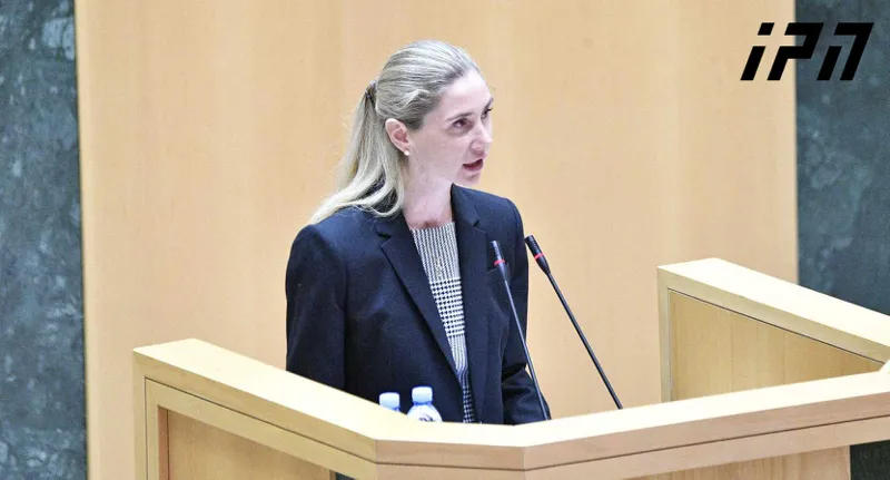 Tina Bokuchava: Levan Mgaloblishvili sneaked out of the building when we asked him to test for alcohol - by the way, he was a member of the National Movement in the past, for which I am very sorry
