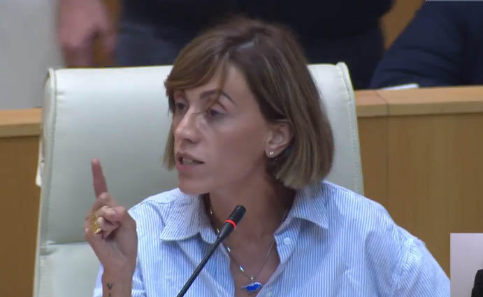 ანა წითლიძე ვახტანგ გომელაურს - შემთხვევით, თქვენც რუსეთის ჯაშუში ხომ არ ხართ, ბატონო მინისტრო?