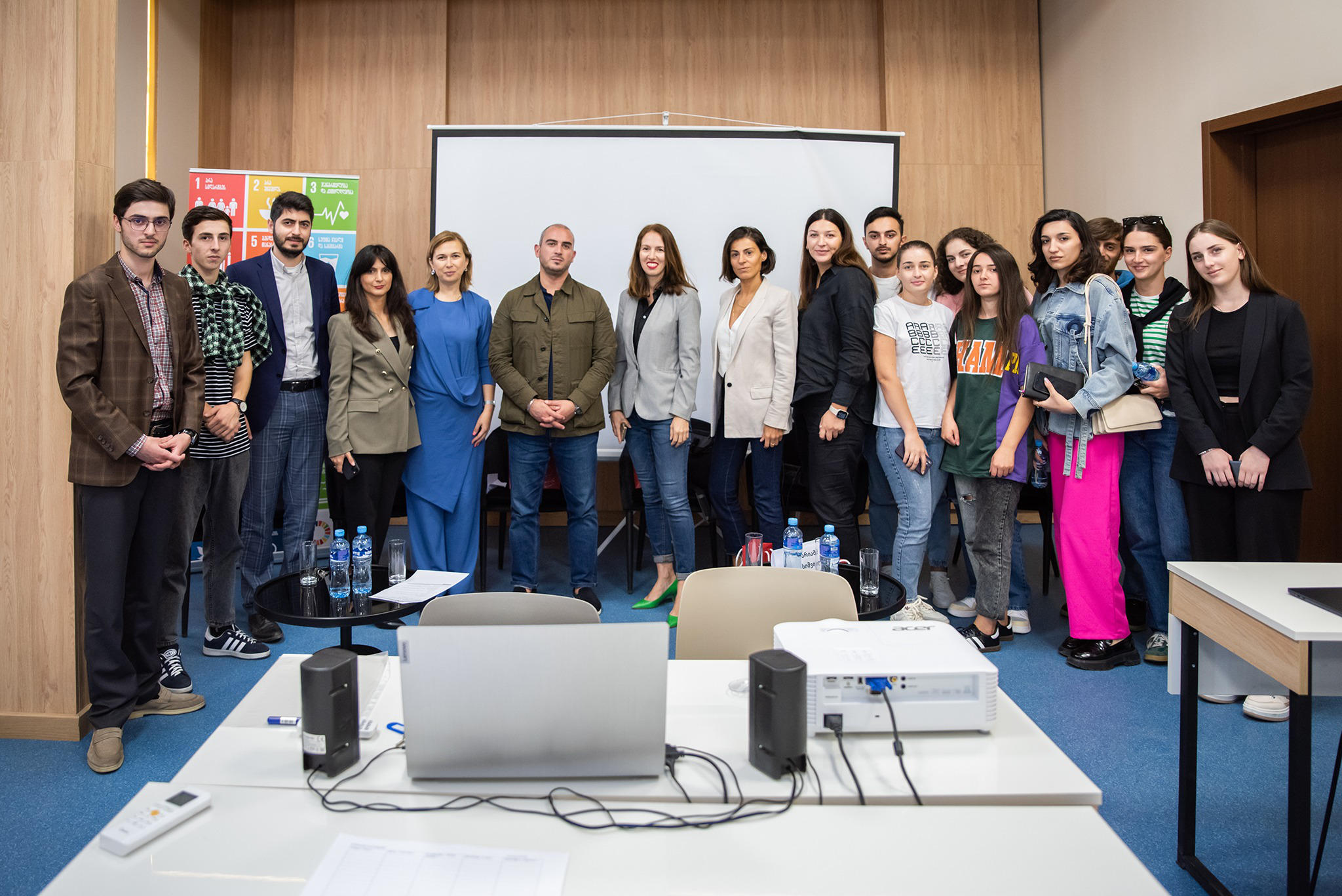 გაეროს გლობალური მიზნების კვირეულის ფარგლებში CIU-ში საჯარო შეხვედრა გაიმართა