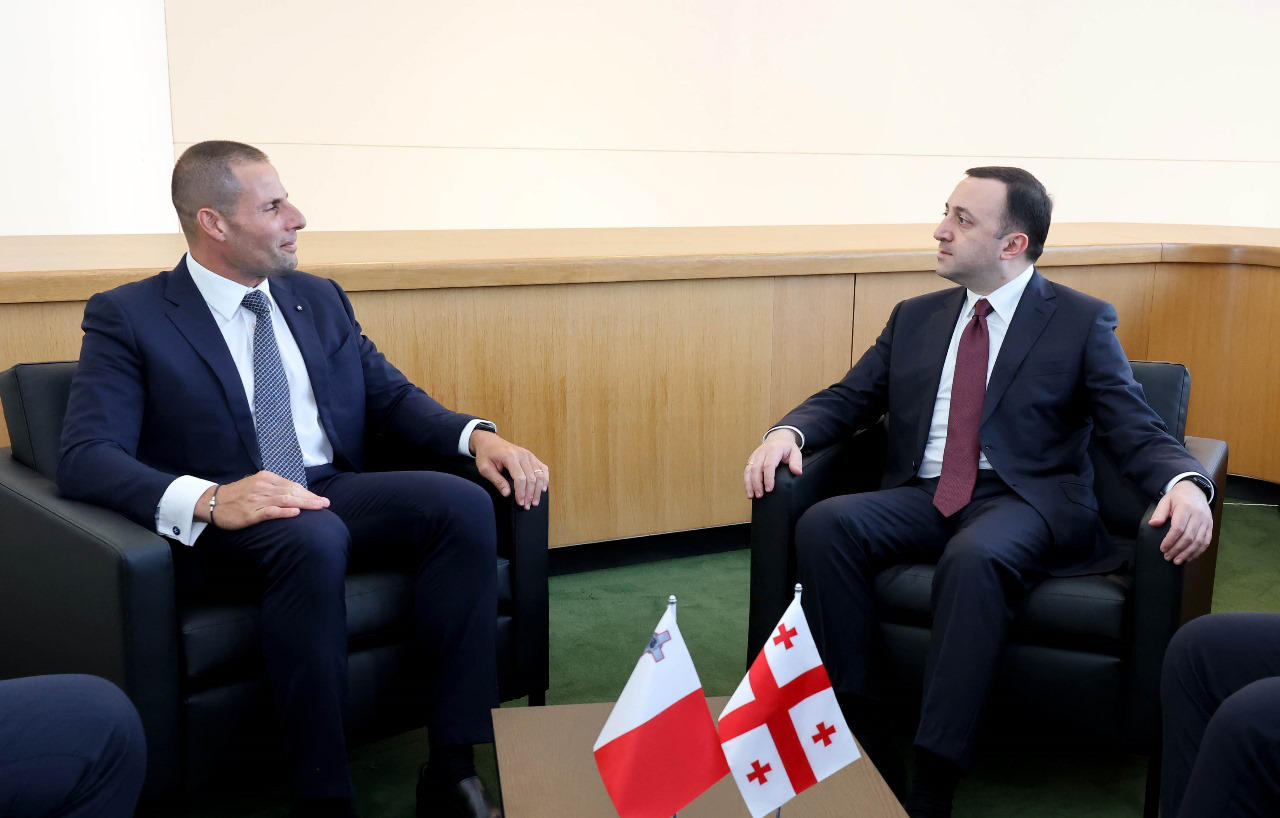 საქართველოს პრემიერი მალტას რესპუბლიკის პრემიერ-მინისტრს შეხვდა