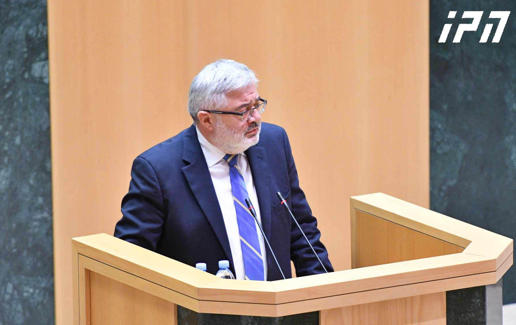 დავით უსუფაშვილი შალვა პაპუაშვილს - ვინ მოგცათ იმის უფლება, რომ ციციკორესავით გადმოდგეთ და ყველა ოპოზიციონერს ჭკუა ასწავლოთ?!