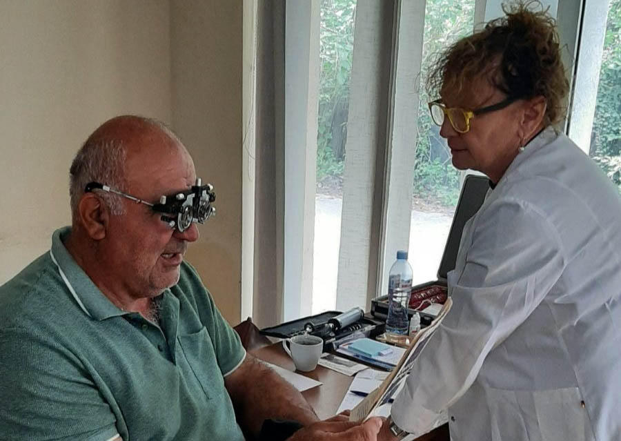 „ლაიონსების თვალის დიაბეტურმა კლინიკა - საქართველომ“ ვეტერანებისთვის მორიგი საქველმოქმედო აქცია, ახმეტაში ჩაატარა