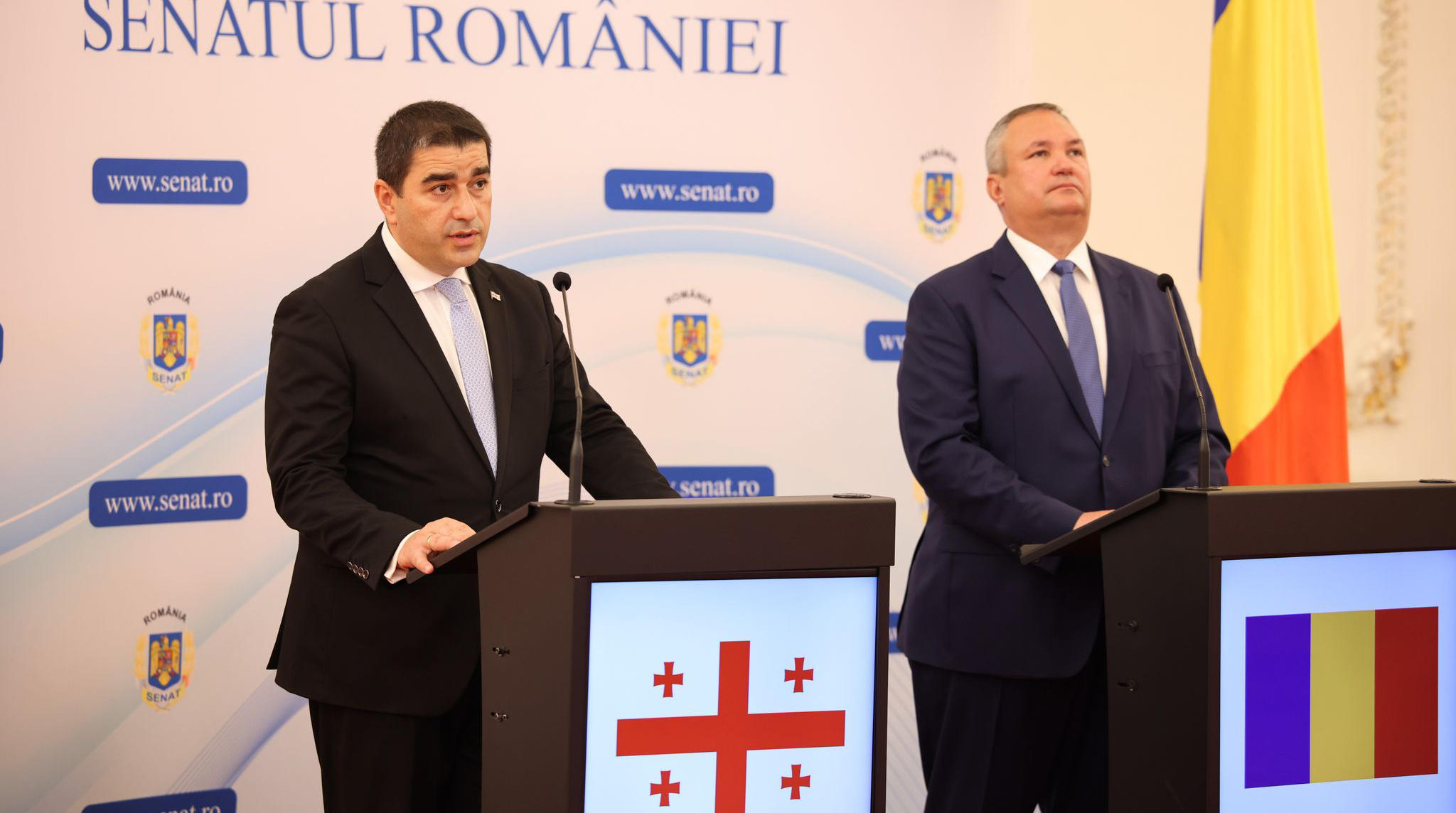 შალვა პაპუაშვილი - რუმინეთი საქართველოს ევროპული მომავლის მხარდაჭერის კუთხით წამყვანი ძალაა და ველოდებით ისეთივე პოზიციას, როგორიც არის უკრაინისა და მოლდოვას შემთხვევაში