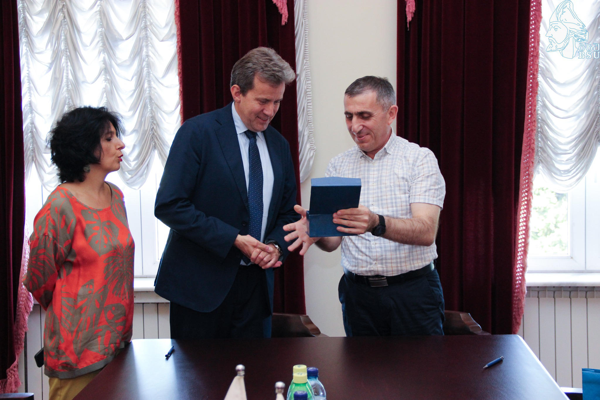 ბსუ-ს UNICEF-ის წარმომადგენელი საქართველოში იასპერ მოლერი ეწვია