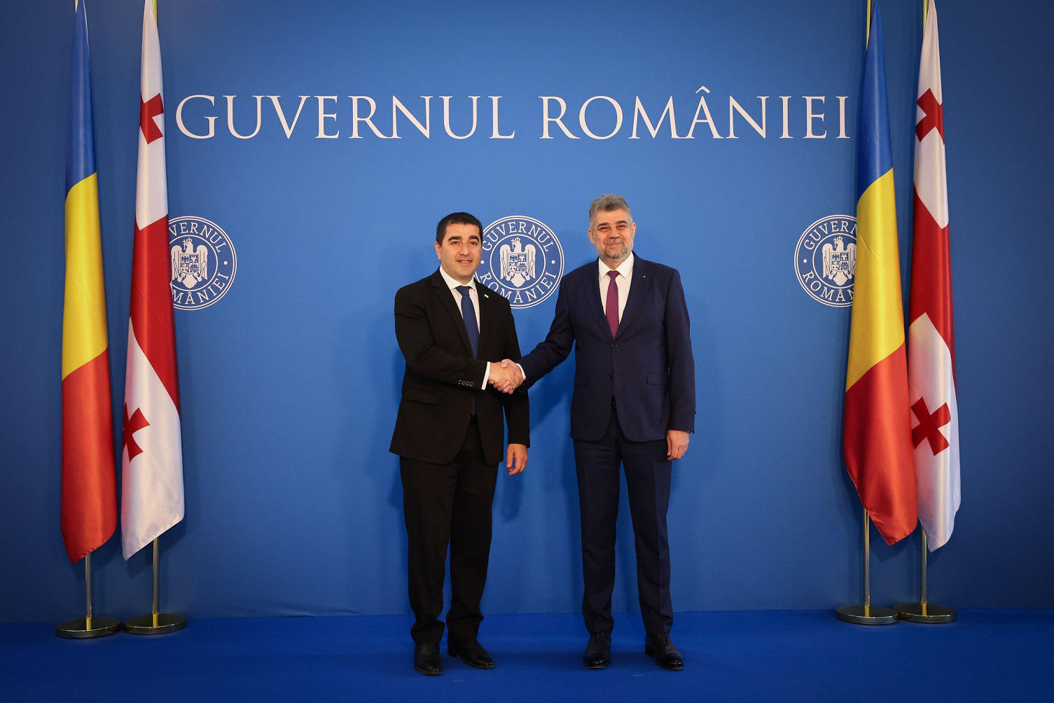 შალვა პაპუაშვილი რუმინეთის პრემიერ-მინისტრს შეხვდა