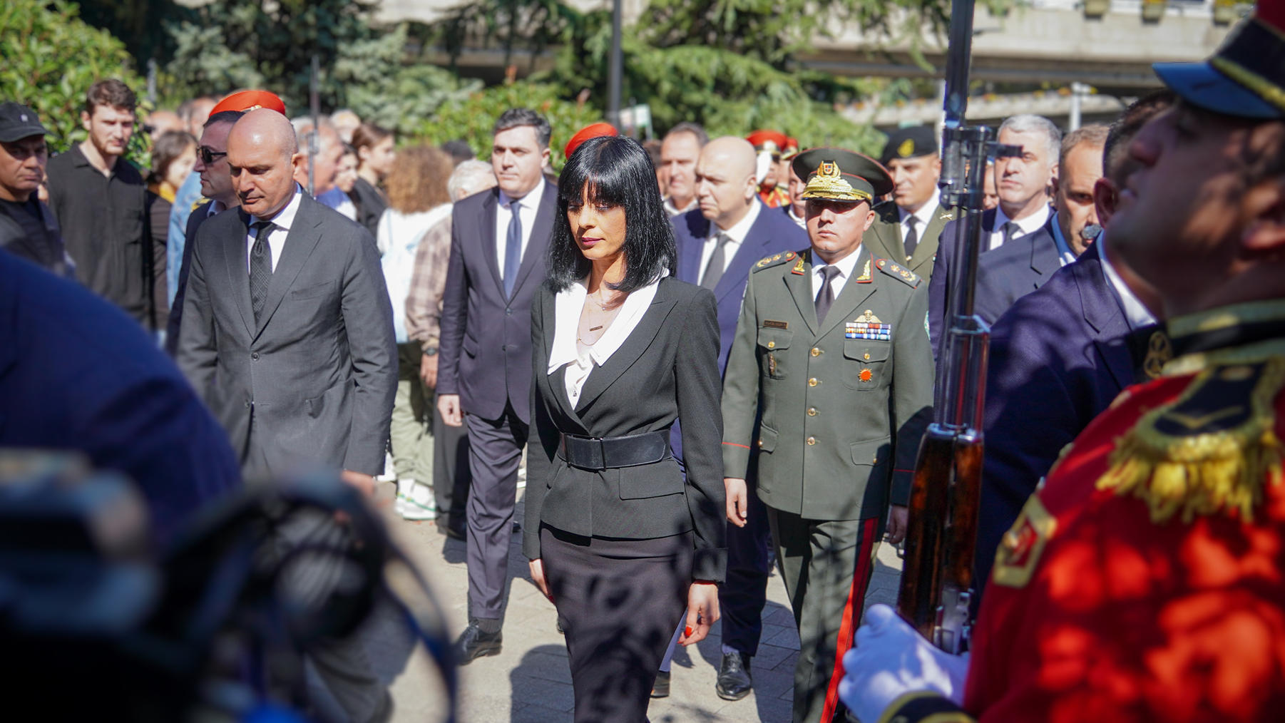 თეა ახვლედიანმა საქართველოს ერთიანობისთვის ბრძოლაში დაღუპულთა ხსოვნას პატივი მიაგო