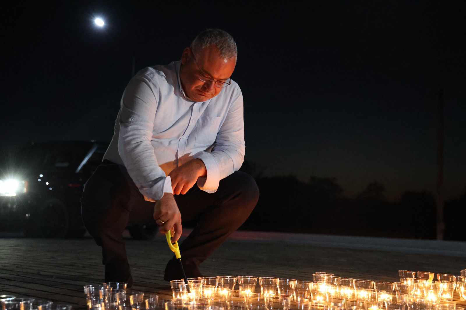 გამყოფ ხაზთან მდებარე სოფელ რუხში მდუმარე აქცია გაიმართა