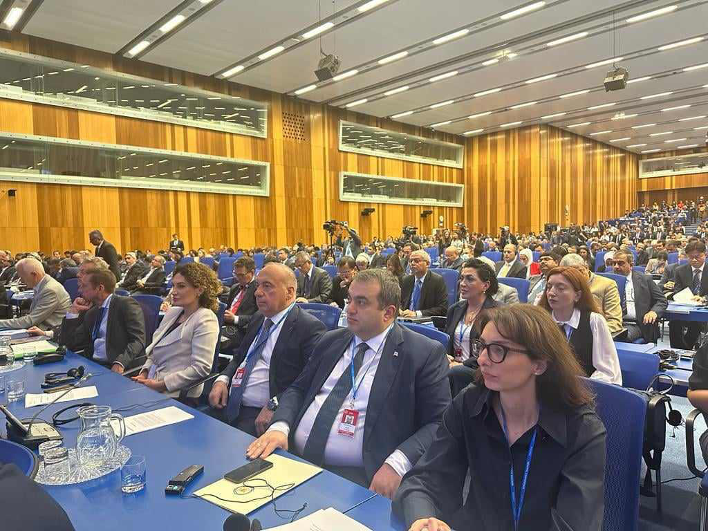 სოლომონ პავლიაშვილი ვენაში, ატომური ენერგიის საერთაშორისო სააგენტოს 67-ე გენერალურ კონფერენციაში მონაწილეობდა