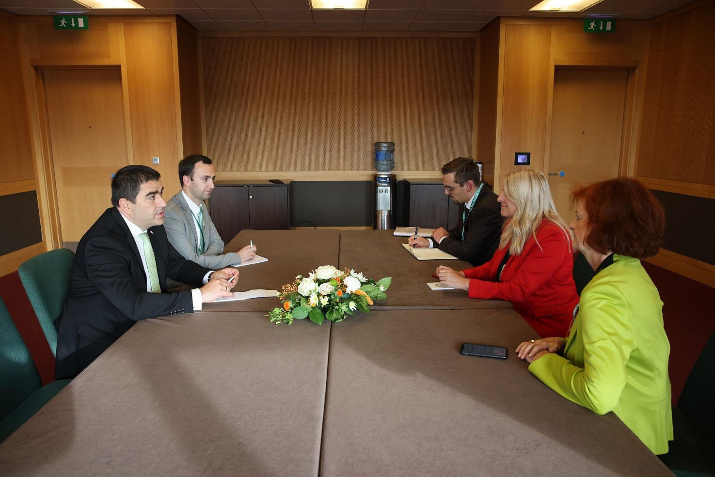 საქართველოს პარლამენტის თავმჯდომარე ავსტრიის სენატის პრეზიდენტს შეხვდა