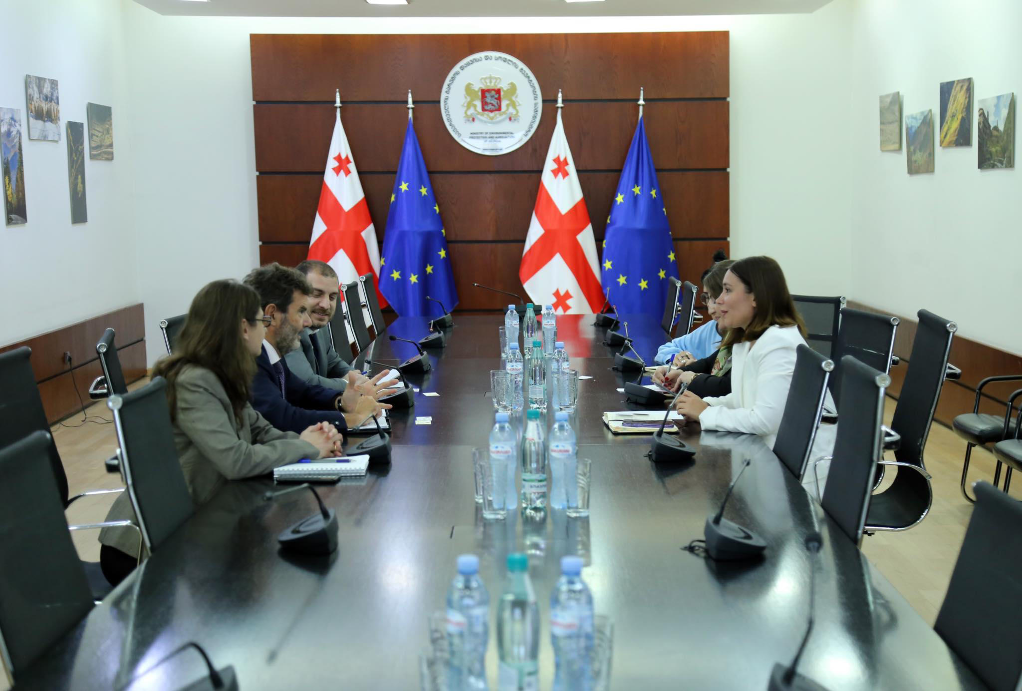 ნინო თანდილაშვილი სამხრეთ კავკასიაში EBRD-ის რეგიონულ დირექტორს შეხვდა
