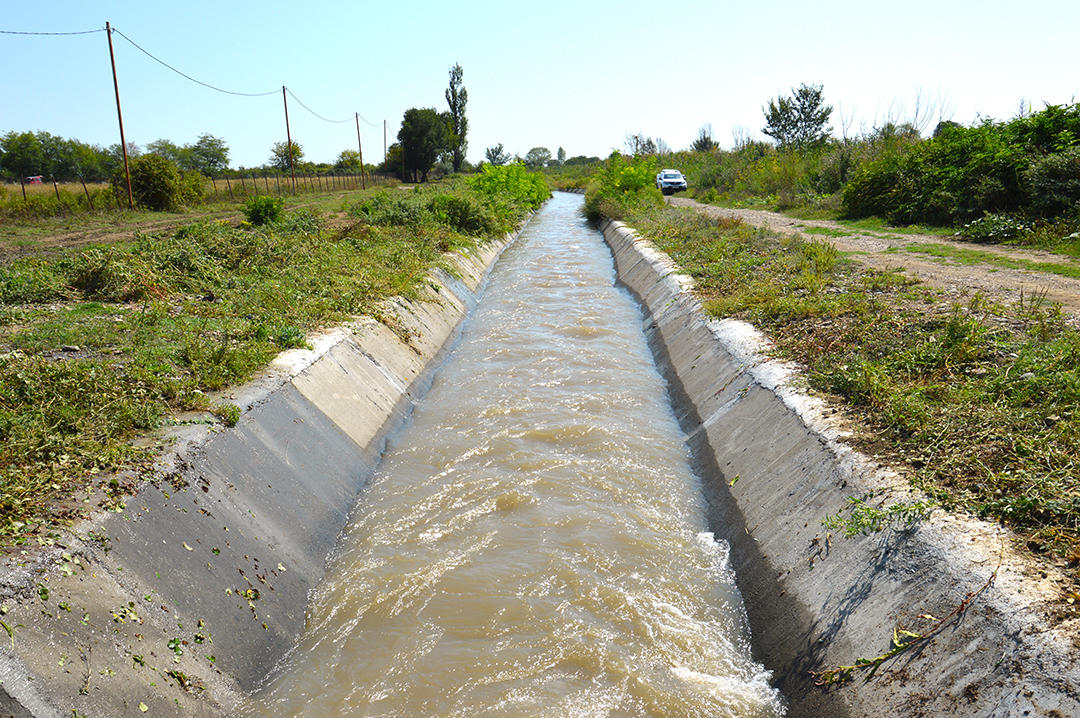 შპს „საქართველოს მელიორაციამ“ ქვემო ქართლში, ხრამ არხის სარწყავი სისტემის ერთ-ერთი წყალგამანაწილებლის რეაბილიტაციის მეორე ეტაპი დაასრულა