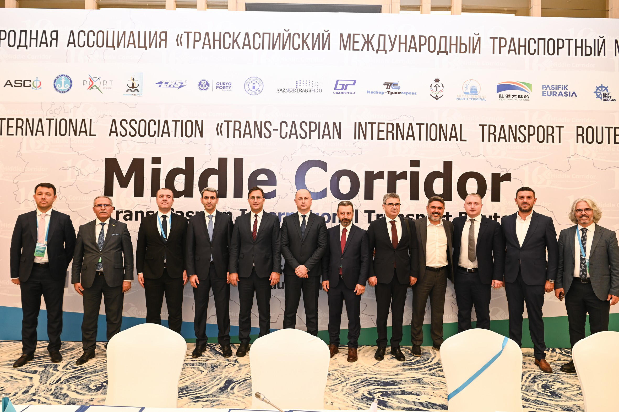 „საქართველოს რკინიგზის“ თავმჯდომარეობით, ტრანსკასპიური საერთაშორისო სატრანსპორტო მარშრუტის მმართველი საერთო კრების მორიგი სამუშაო შეხვედრა გაიმართა