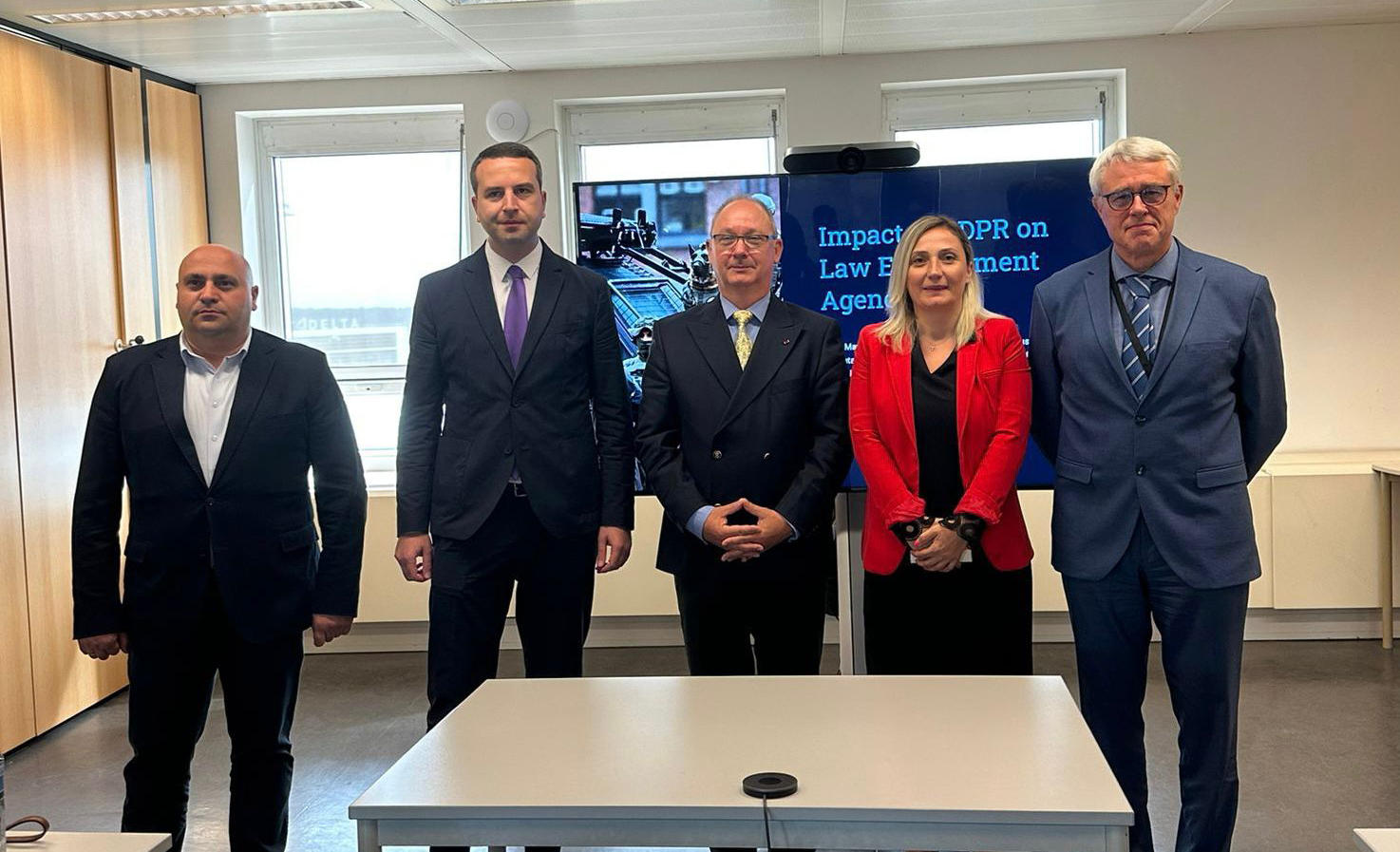 კოკა კაციტაძე ბელგიის პოლიციის გენერალურ ინსპექტორს გიერი გილისს შეხვდა