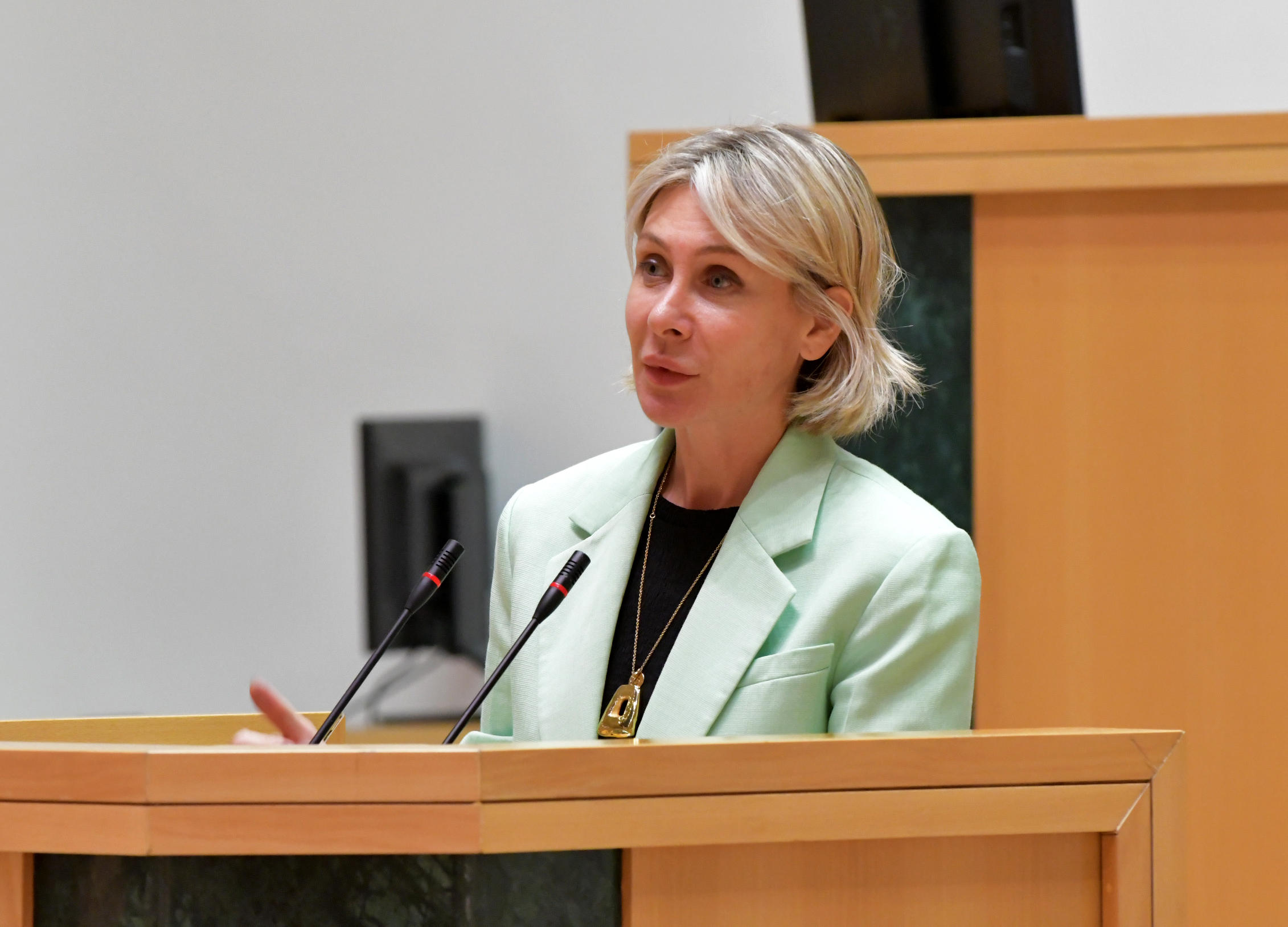 ნინო წილოსანი - ჩვენი სწორი ეკონომიკური პოლიტიკით, საქართველომ შეძლო არა მხოლოდ ეკონომიკური მდგრადობის შენარჩუნება, არამედ ზედიზედ, ორი წლის განმავლობაში ორნიშნა ეკონომიკური ზრდის უზრუნველყოფა