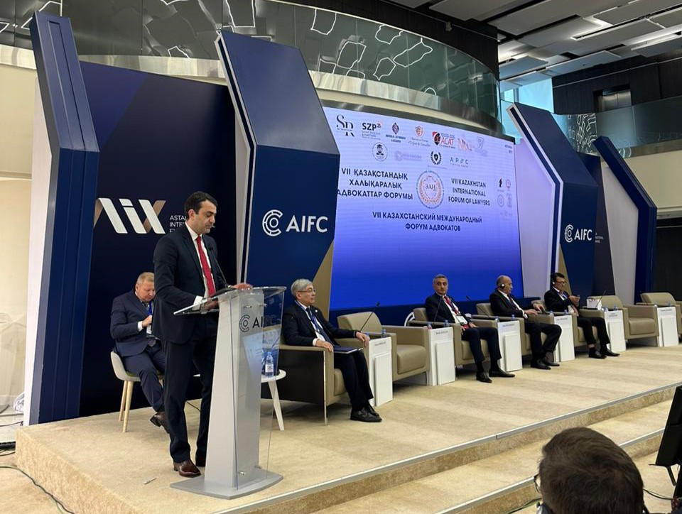 დავით ასათიანმა საერთაშორისო სამართლებრივ ფორუმზე ადვოკატურის მონოპოლიის შესახებ ისაუბრა