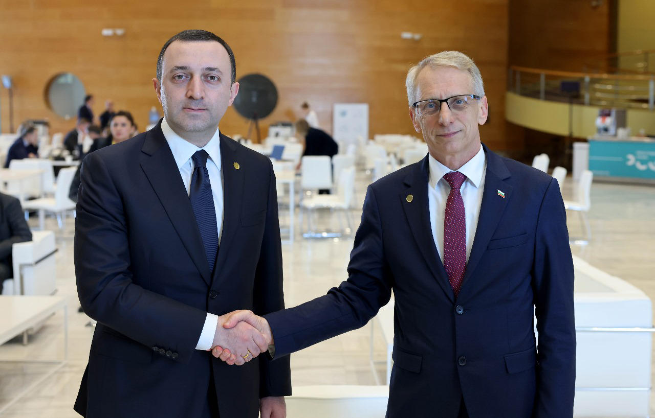 ირაკლი ღარიბაშვილი ბულგარეთის რესპუბლიკის პრემიერ-მინისტრს ნიკოლაი დენკოვის შეხვდა