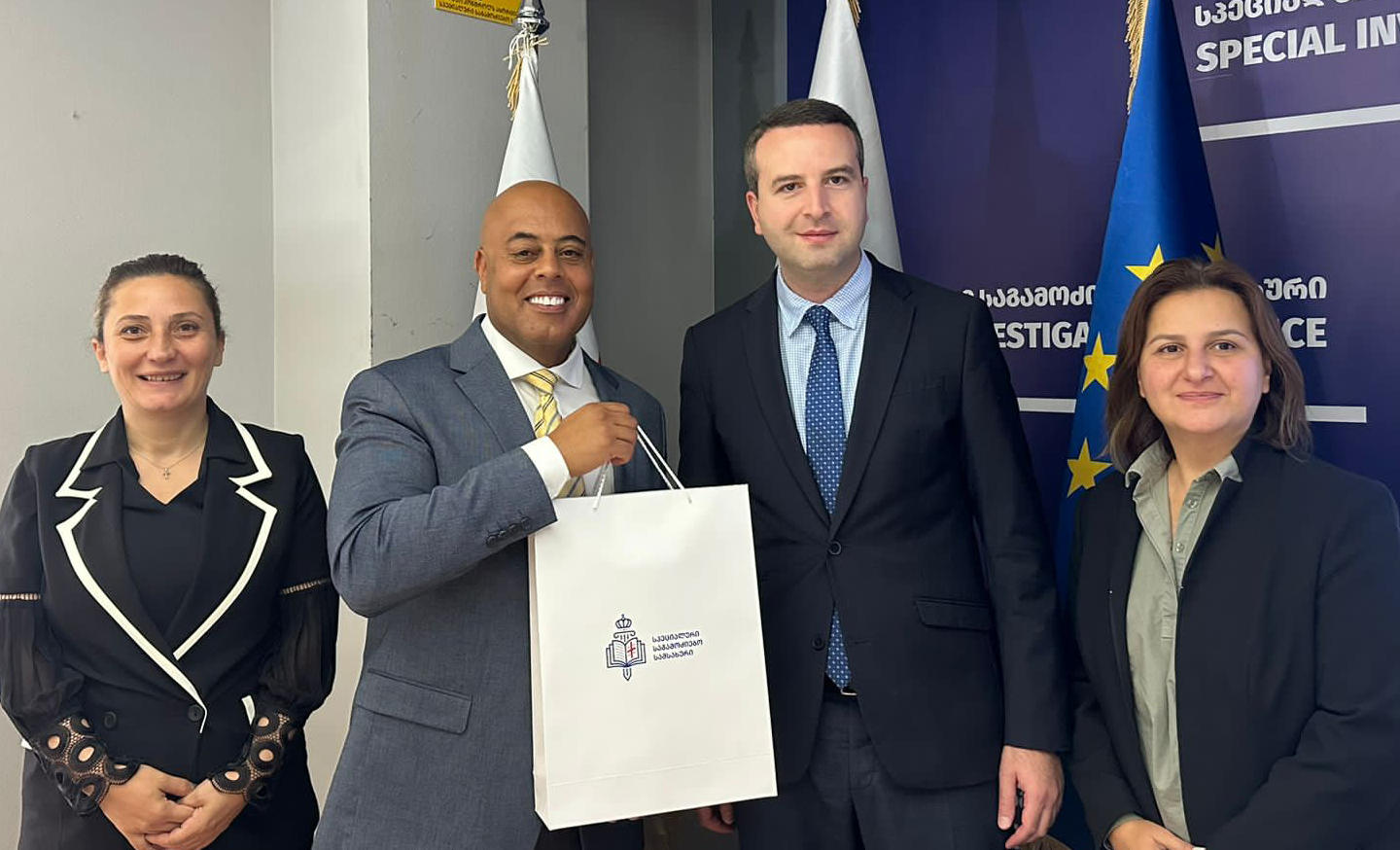 სპეციალურ საგამოძიებო სამსახურში კანადის პოლიციის ატაშესთან შეხვედრა გაიმართა