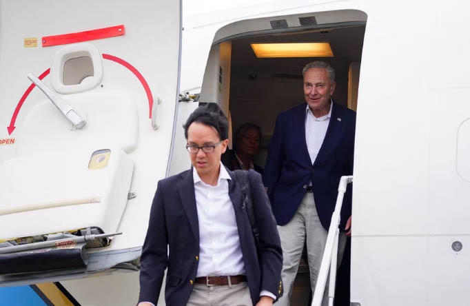 ამერიკელი სენატორების დელეგაცია ჩინეთში ჩავიდა