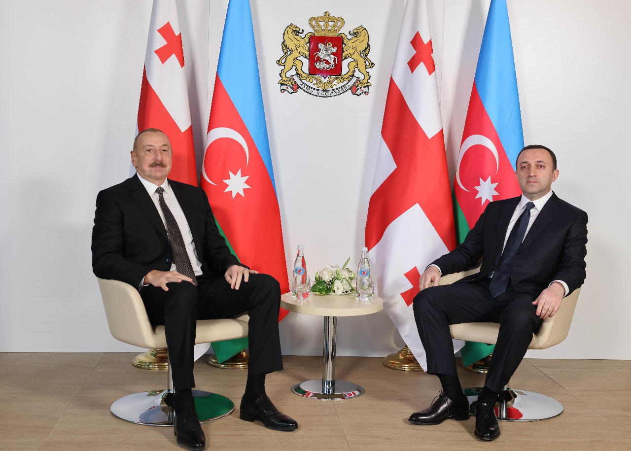საქართველოს მთავრობა ირაკლი ღარიბაშვილისა და  ილჰამ ალიევის შეხვედრის შესახებ ინფორმაციას ავრცელებს