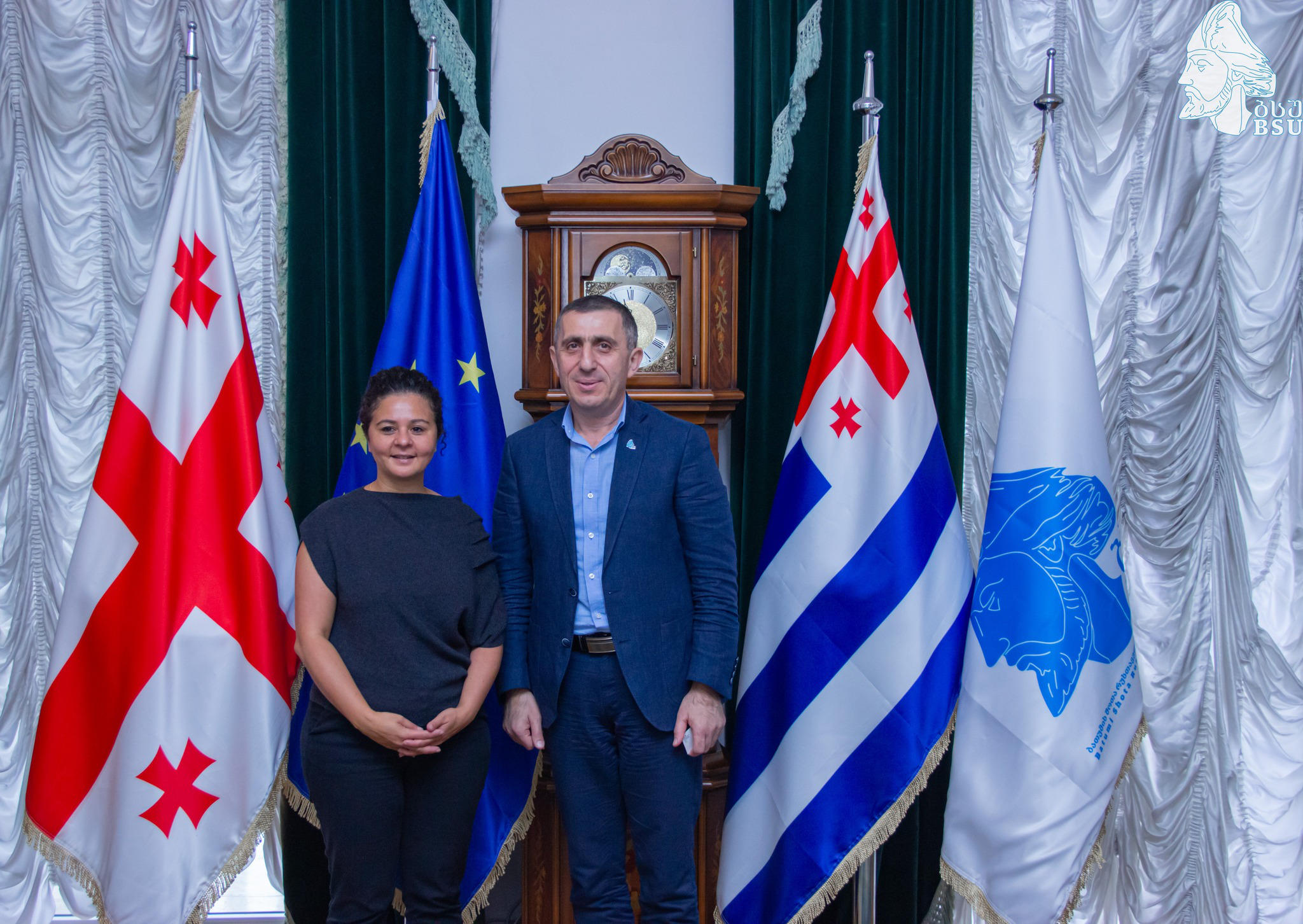 ბსუ-ს საფრანგეთის სრულუფლებიანი ელჩი საქართველოში შერაზ გასრი ეწვია