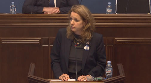 ისრაელის ელჩი - ირანი შეიარაღებას აწვდიდა და აწვდის „ჰამასს“, წვრთნებს უტარებდა, რომ გაეძლიერებინა მათი ადამიანის მკვლელი უნარები - ირანს პირდაპირი ვალდებულება აკისრია „ჰამასის“ შესაძლებლობებზე