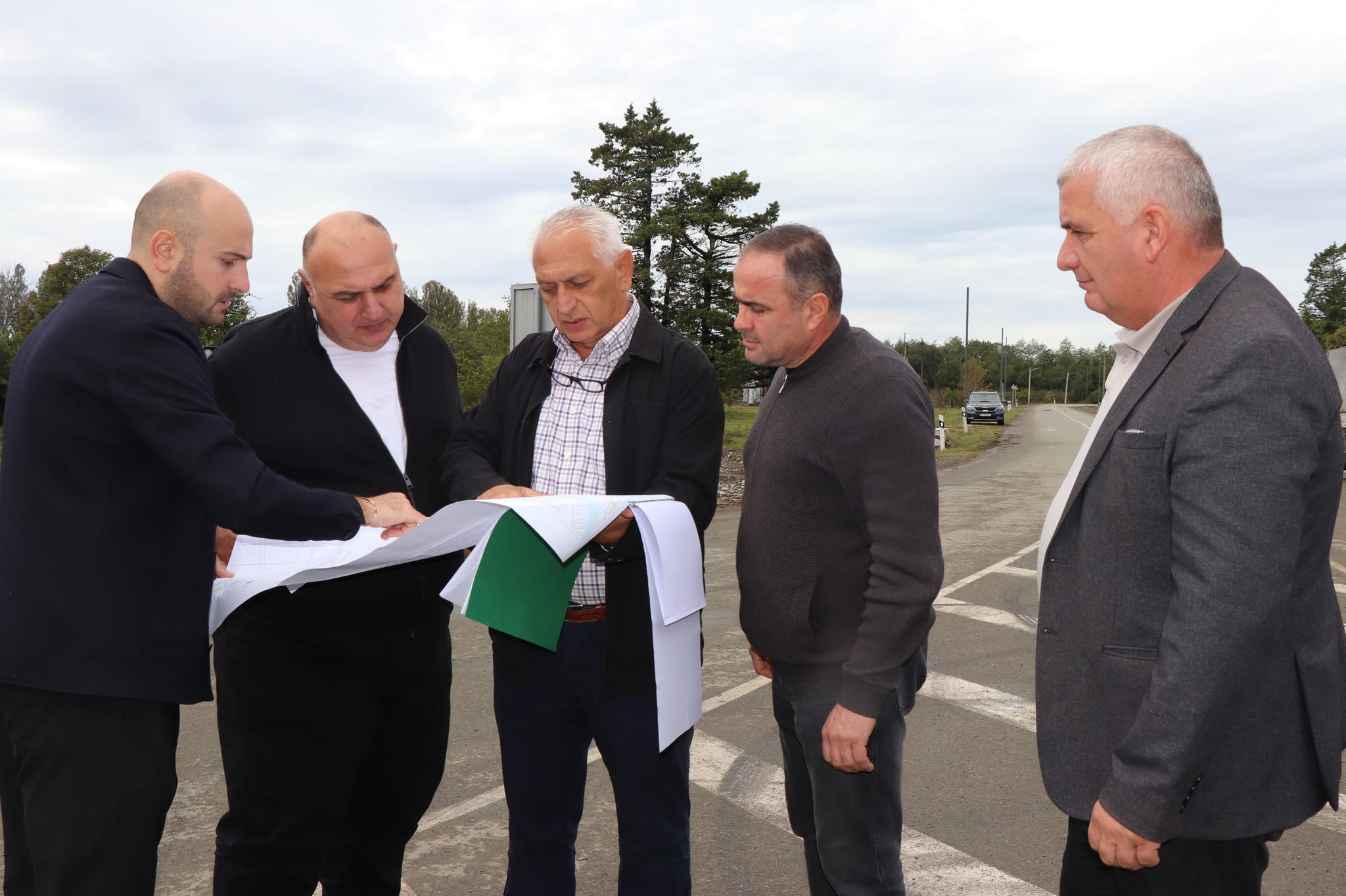 ხობის მუნიციპალიტეტში გაზიფიცირების სამუშაოები მიმდინარეობს