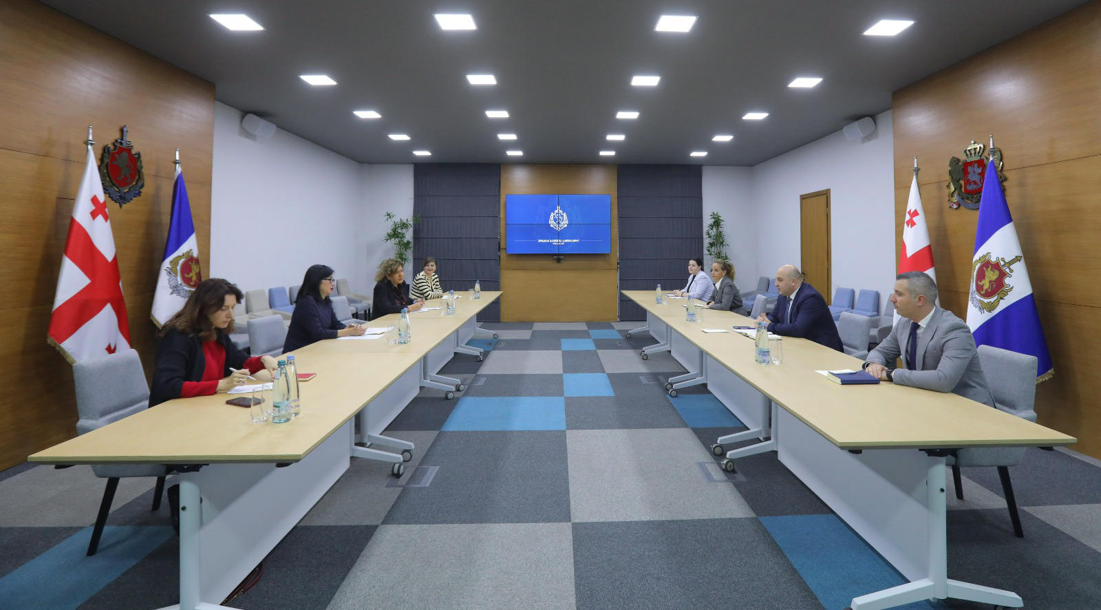 შინაგან საქმეთა მინისტრის მოადგილემ, საქართველოში გაერო-ს ქალთა ორგანიზაციის მისიის ხელმძღვანელთან სამუშაო შეხვედრა გამართა