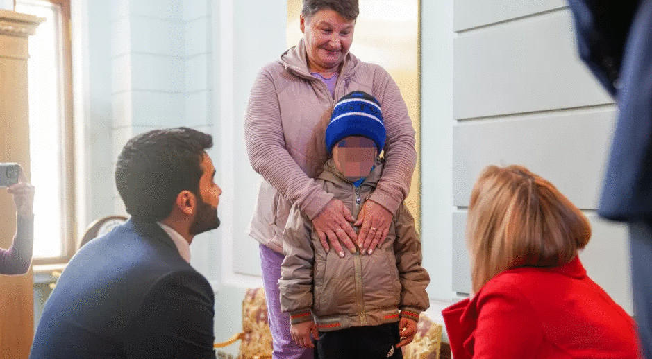 BBC - რუსეთი ოთხ გატაცებულ უკრაინელ ბავშვს აბრუნებს, მათგან ყველაზე უმცროსი 2 წლისაა