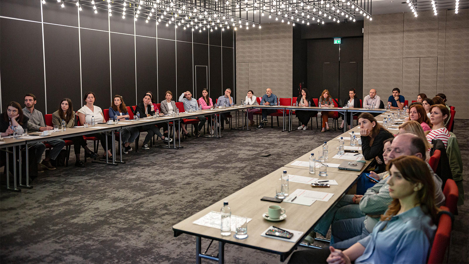 ეროვნული ბანკისა და ფონდ German Sparkassenstiftung Georgia თანამშრომლობით სამუშაო შეხვედრა გაიმართა