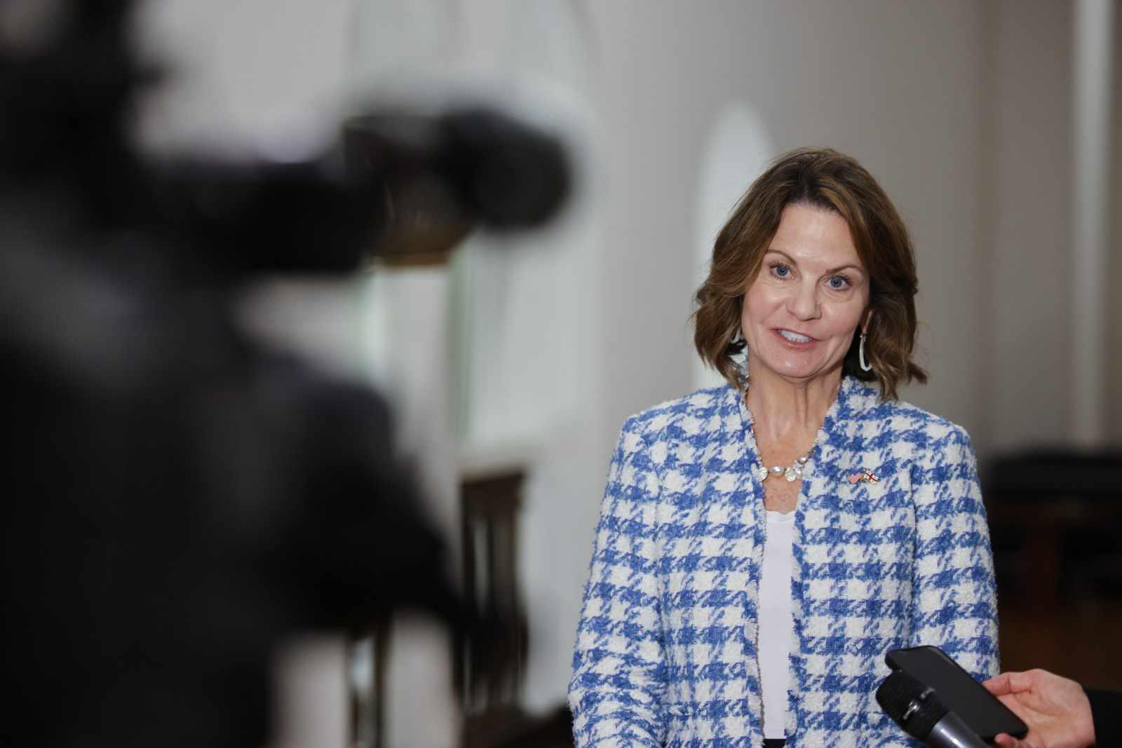 რობინ დანიგანი - შალვა პაპუაშვილთან შეხვედრის დროს განვიხილეთ, თუ როგორ უჭერს შეერთებული შტატები მხარს ყველა იმ სამუშაოს, რომელსაც საქართველო ასრულებს ევროკავშირთან და ნატოსთან ინტეგრაციისთვის