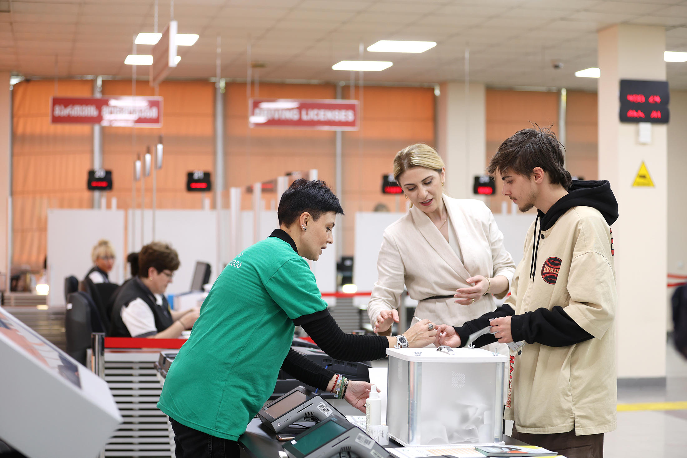 ცესკო - საარჩევნო ელექტრონული ტექნოლოგიების გაცნობის შესაძლებლობა ამომრჩევლებს შსს-ს მომსახურების სააგენტოებშიც აქვთ