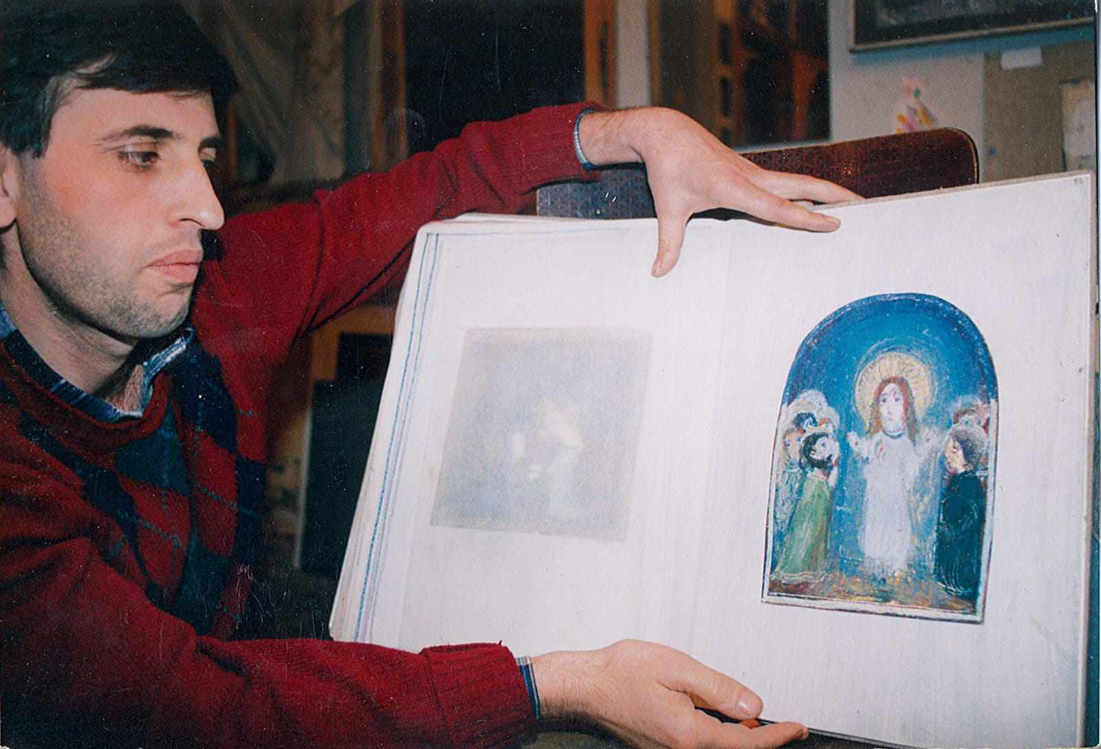 ირაკლი ფარჯიანის სახარებების ფაქსიმილე გამოცემები ფრანკფურტის წიგნის ბაზრობაზეა წარდგენილი