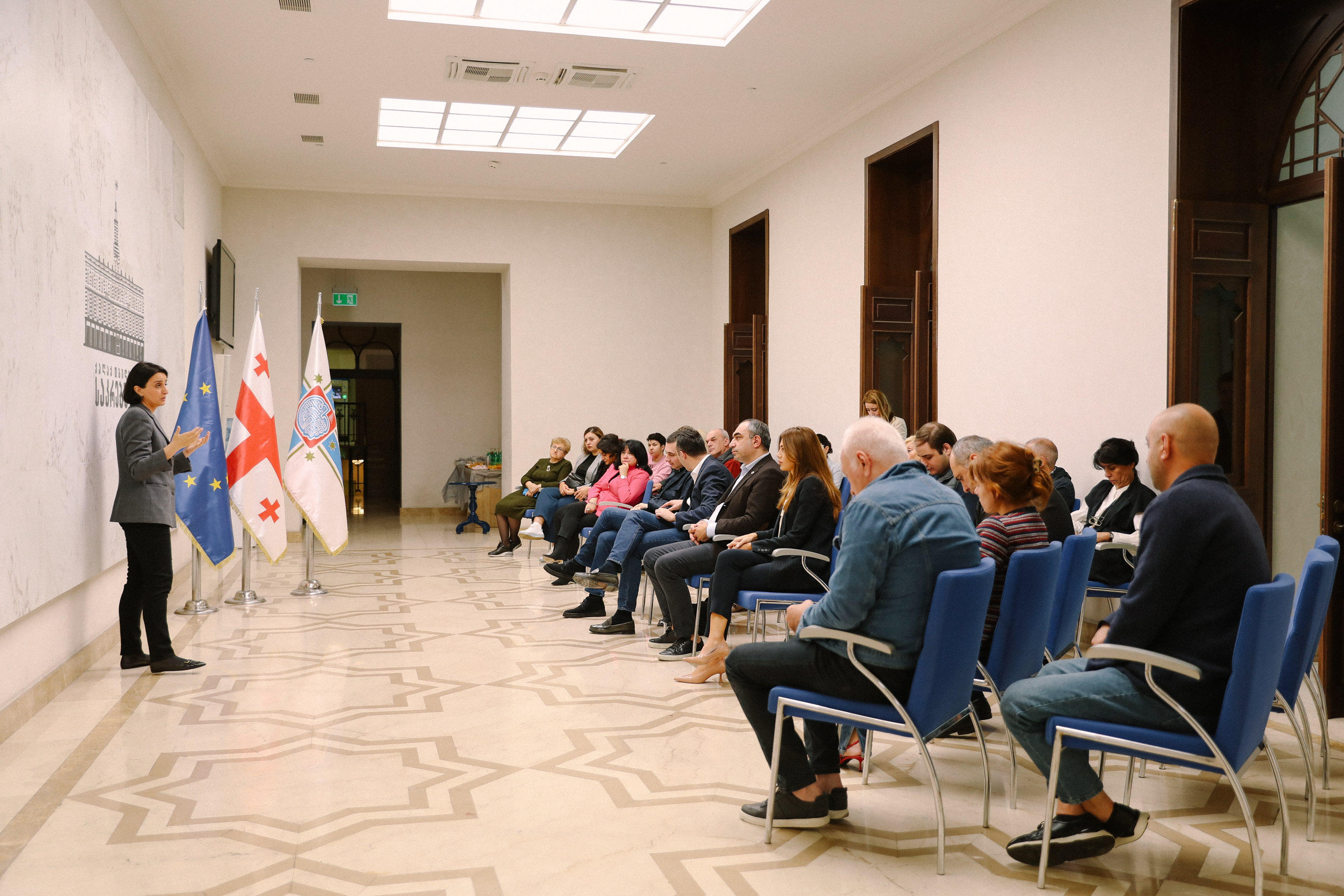 ნინო რუხაძემ საკრებულოში 2022-2023 წლებში გაწეული საქმიანობის ანგარიში წარადგინა