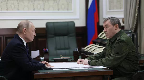 ვალერი გერასიმოვი ვლადიმერ პუტინს - რუსული ჯარების გაერთიანებული ჯგუფი თავის ამოცანებს „სპეცოპერაციის“ გეგმის შესაბამისად ასრულებს