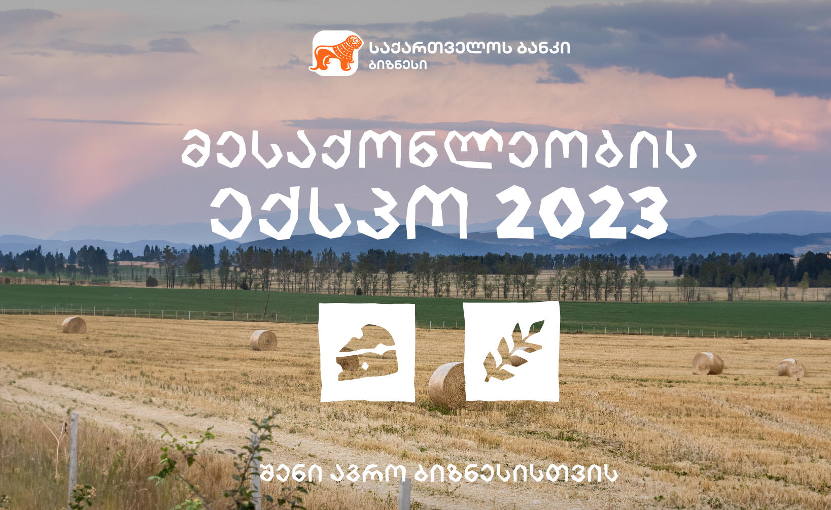 "საქართველოს ბანკის" მხარდაჭერით რძის ინდუსტრიის განვითარების მიზნით მესაქონლეობის „ექსპო 2023“ გაიმართება