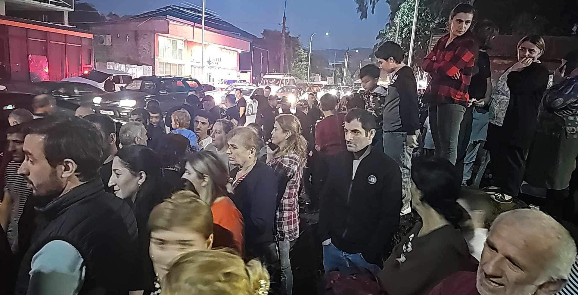 ბათუმში, ე.წ. ოცნების ქალაქში აქციის მონაწილეებსა და პოლიციას შორის დაპირისპირება იყო