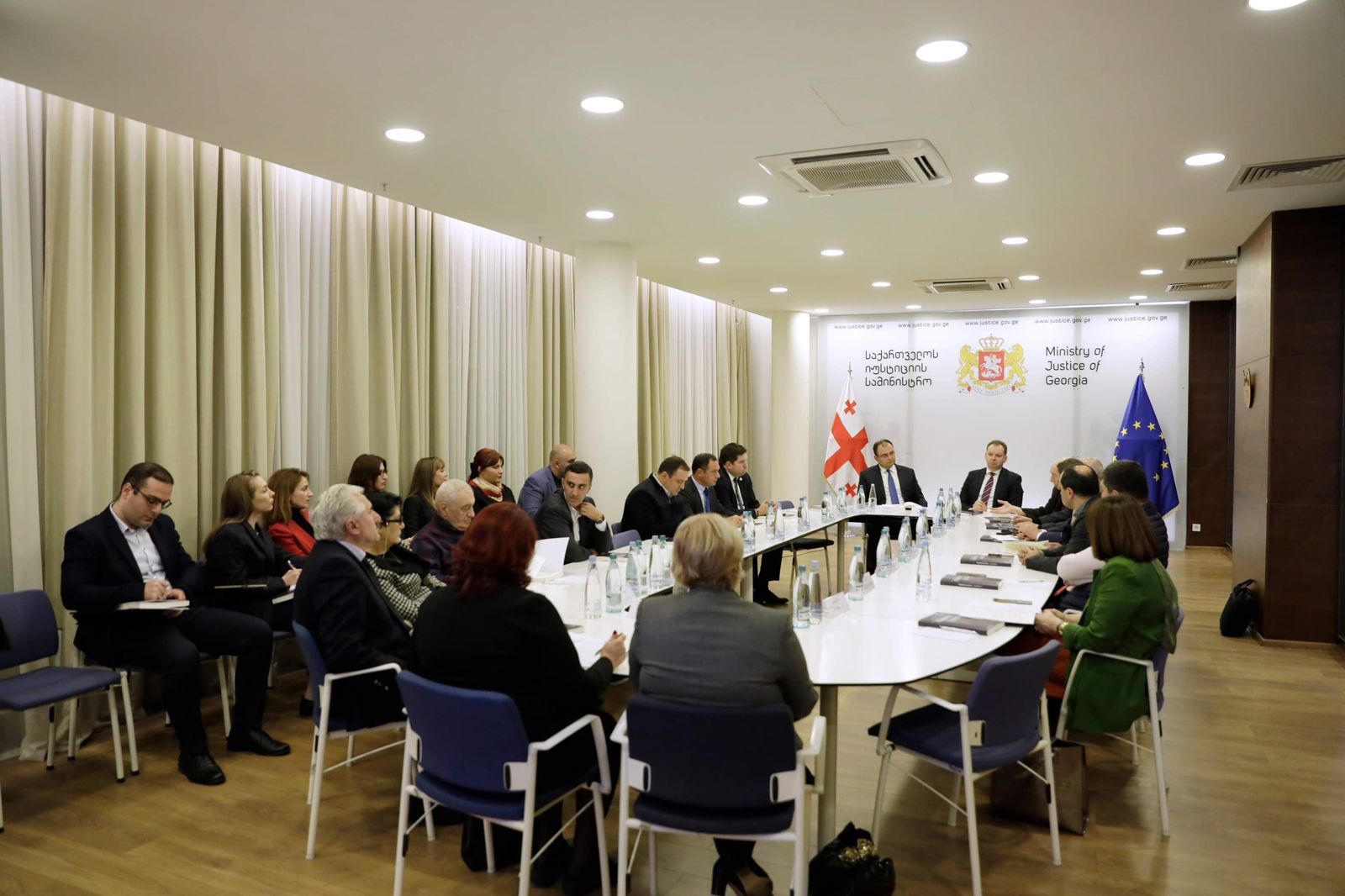იუსტიციის სამინისტროში ჟურნალ „იუსტიციის“ მეხუთე ნომრის პრეზენტაცია და სამეცნიერო-საკონსულტაციო საბჭოს სხდომა გაიმართა