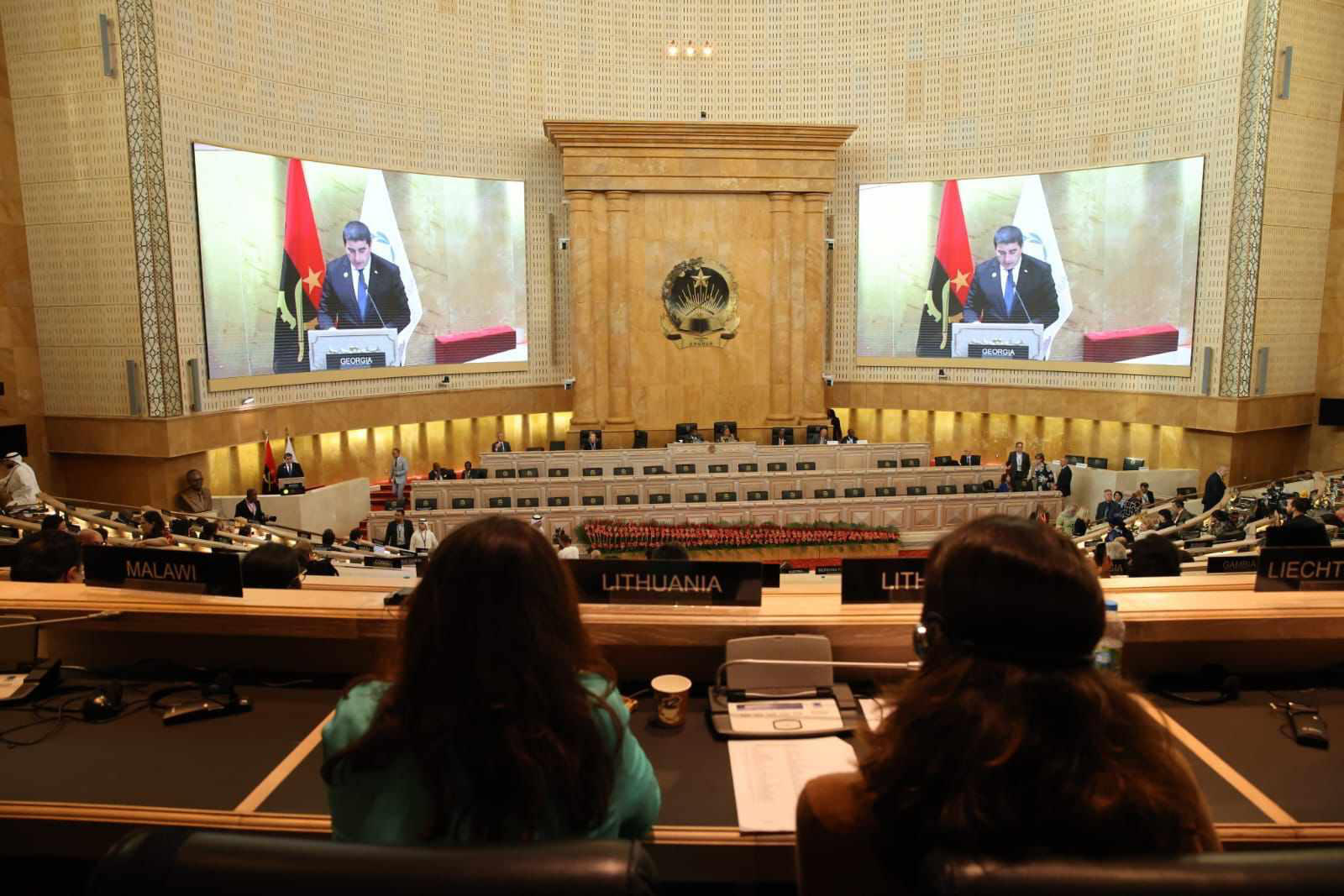შალვა პაპუაშვილი საპარლამენტთაშორისო კავშირის ასამბლეის მონაწილეებს - თქვენი სოლიდარობის შედეგად, 2023 წელს  გაეროში საქართველოს შესახებ რეზოლუციამ რეკორდული მხარდაჭერა მიიღო - გთხოვთ, ამ მხარდაჭერის გაგრძელებას