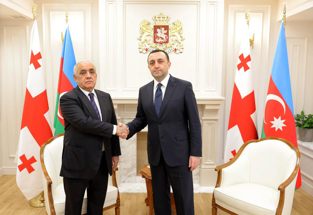 ირაკლი ღარიბაშვილი ალი ასადოვს შეხვდა