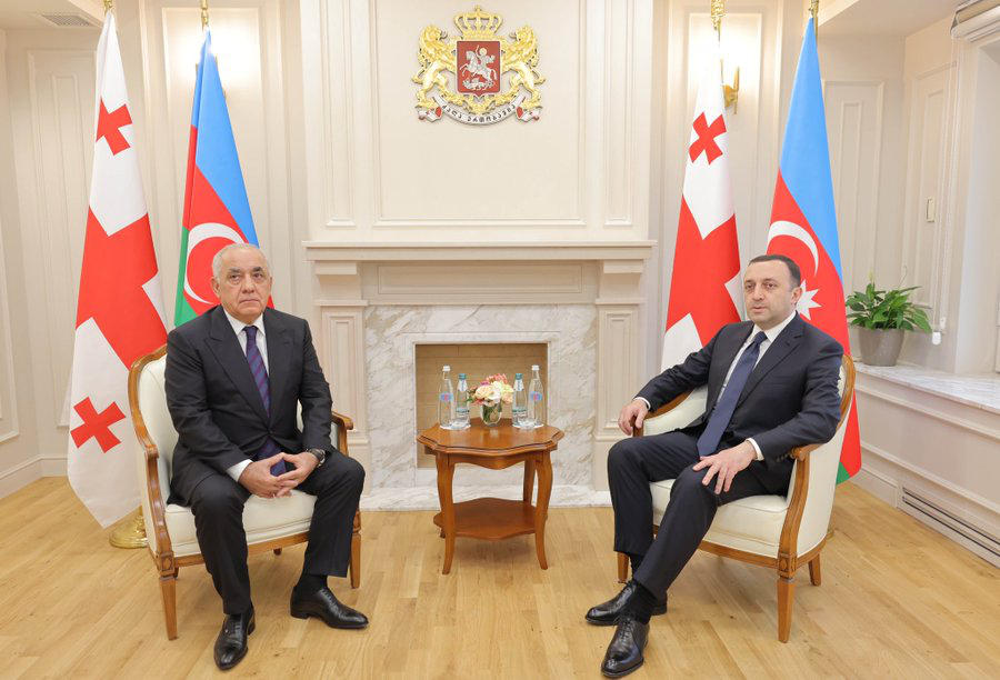 ირაკლი ღარიბაშვილი - სასიამოვნო იყო აზერბაიჯანის რესპუბლიკის პრემიერ-მინისტრ ალი ასადოვთან შეხვედრა თბილისში