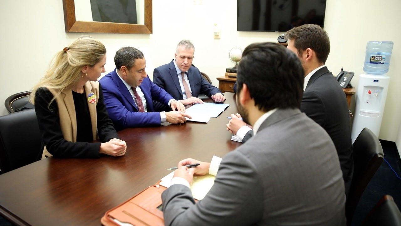 „ნაციონალური მოძრაობის“ და „სტრატეგია აღმაშენებლის“ კოალიცია, კამპანიის ფარგლებში, აშშ-ს სენატში და სახელმწიფო დეპარტამენტში შეხვედრებს აგრძელებენ