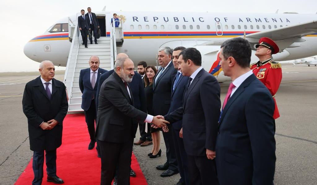 „თბილისის აბრეშუმის გზის ფორუმის” ფარგლებში საქართველოს სომხეთის რესპუბლიკის პრემიერ-მინისტრი, ნიკოლ ფაშინიანი ეწვია