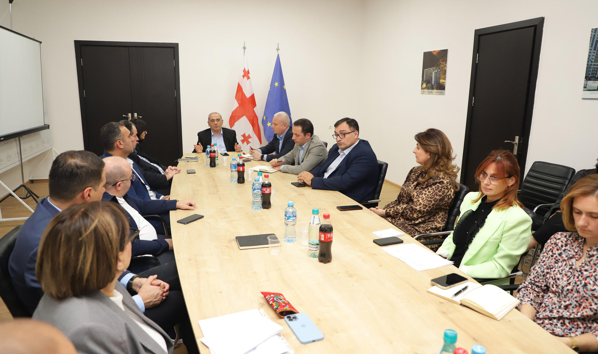 დევნილთა სააგენტოში საექსპერტო ჯგუფის შეხვედრა გაიმართა