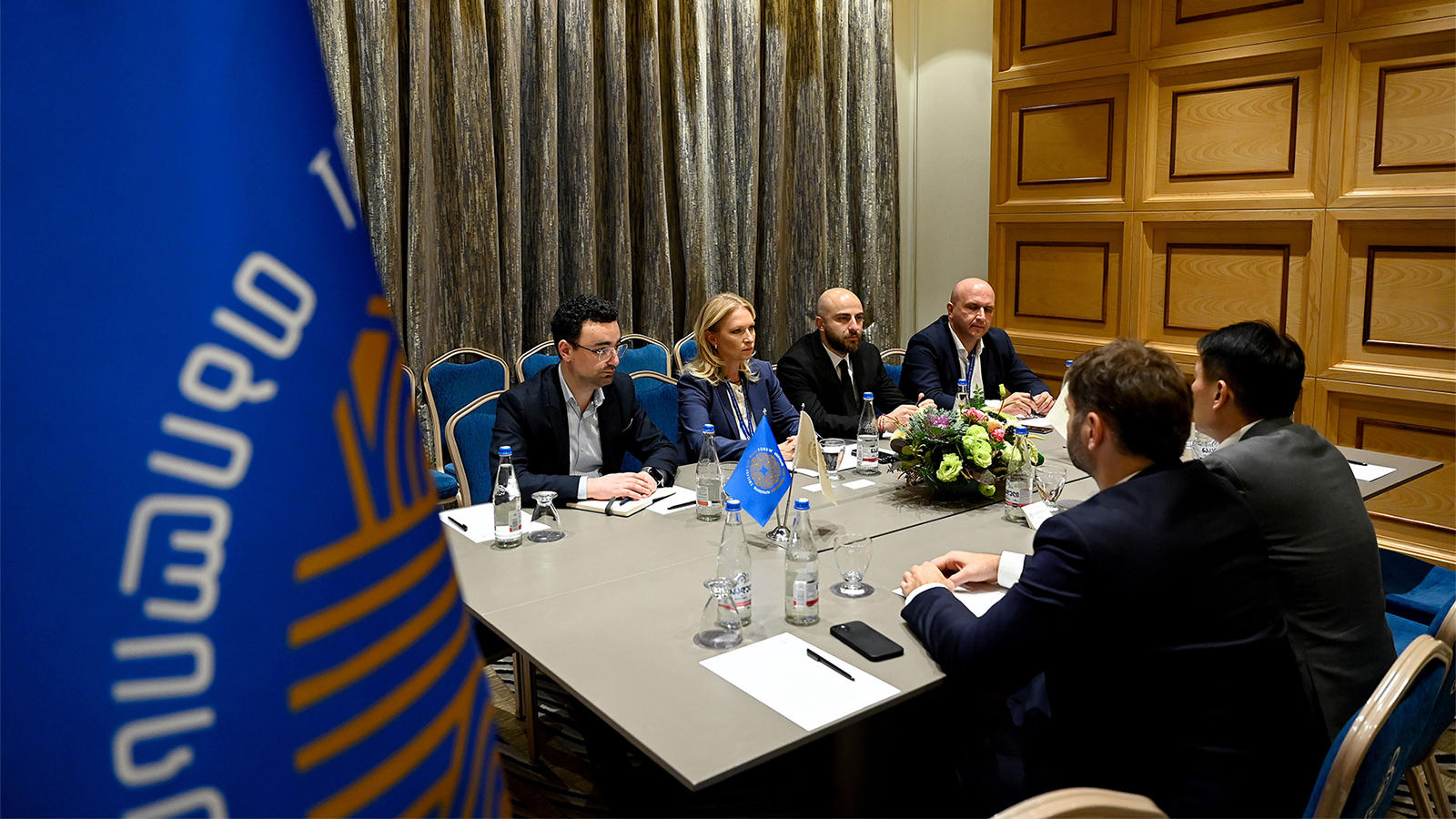 ნათია თურნავამ "თბილისის აბრეშუმის გზის ფორუმის" ფარგლებში B2B შეხვედრები გამართა