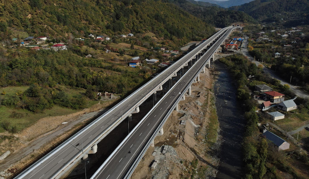 რიკოთის მაგისტრალური გზის 27 კმ-იანი მონაკვეთი გაიხსნა